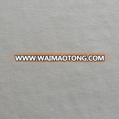 Yarn certification hemp bamboo spandex jersey knitted fabric for t-shirts