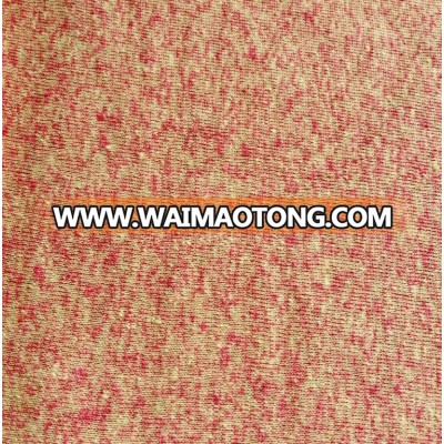 New style hemp yarn dyed knit single jersey fabric for t-shirt