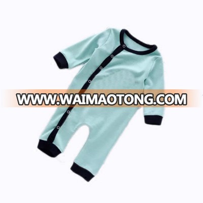 New style wholesale breathable organic cotton baby romper