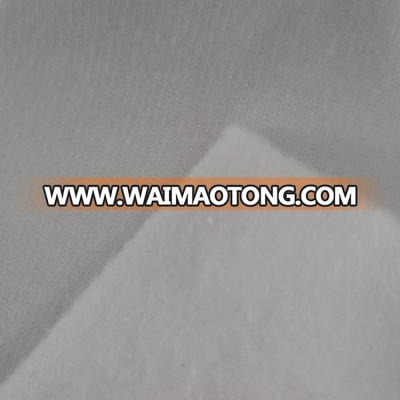 eco-friendly wholesale stretch fleece bamboo organic cotton spandex fabric