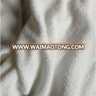 China manufacturer bamboo double-side terry cloth towel fabric for baby